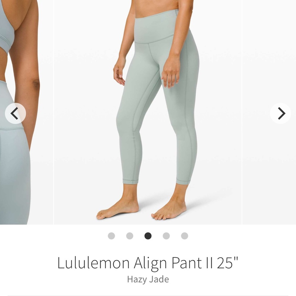 Lululemon Align Pant II 25"
Hazy Jade